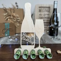Holzaufsteller Geldgeschenk "Zum Geburtstag" von SpruchreifGeschenke