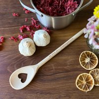 Kochlöffel Mit Schleife "Du Bist Mein Lieblingsmensch" | Lieblingsmensch Geschenk von SpruchreifGeschenke