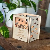 Teelichterhalter "Taufe" | Windlicht Geschenkidee Wohnungsdeko Teelichthalter Mit Gravur Kerzenhalter Dekoration Taufdeko Teelichterhalter "Taufe" | Windlicht Geschenkidee Wohnungsdeko Teelichthalter Mit Gravur Kerzenhalter Dekoration Taufdeko von SpruchreifGeschenke