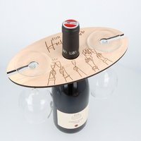 Weinglashalterung "Zur Hochzeit" Hände | Geschenk Für Weinliebhaber Weinglashalter Aus Holz Weinständer Geschenkidee von SpruchreifGeschenke