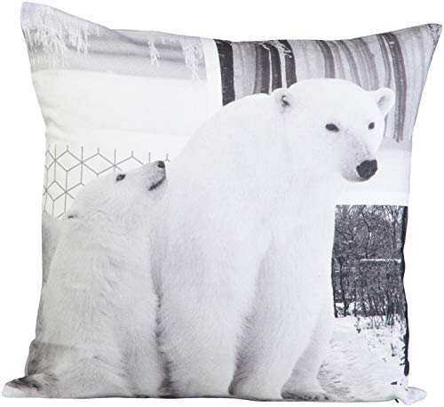 Polar Bear - Schwarz/Weiß - KH45 1xUni von Sprügel Hometex