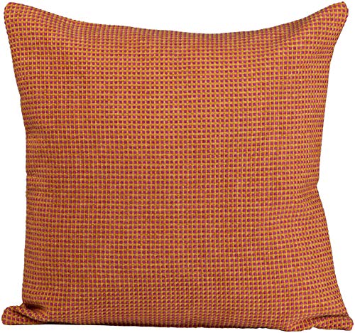 Sprügel - Naranja grit - Orange - Kissenhülle - 45/45cm von Sprügel Hometex