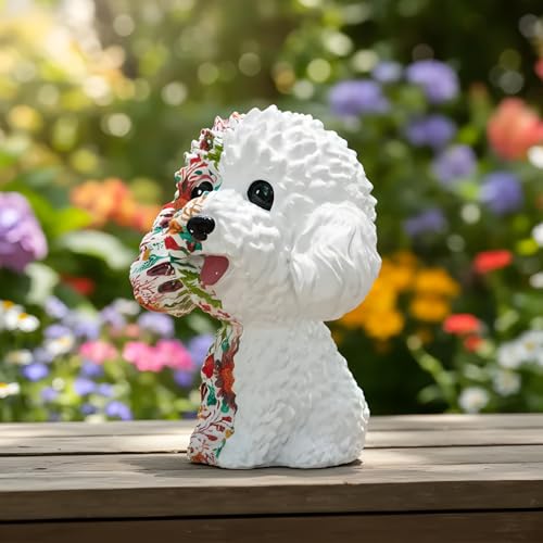 Outdoor-Statuen für Garten, Hund, Außendekoration, Freiraum für Hof, Kunst, Rasen, Ornamente, Veranda, Terrasse, Balkon, Haus, Haus – Geburtstagsgeschenk für Oma, Mutter, Frauen Outdoor-Statuen für Garten, Hund, Außendekoration, Freiraum für Hof, Kunst, Rasen, Ornamente, Veranda, Terrasse, Balkon, Haus, Haus – Geburtstagsgeschenk für Oma, Mutter, Frauen von Spsods