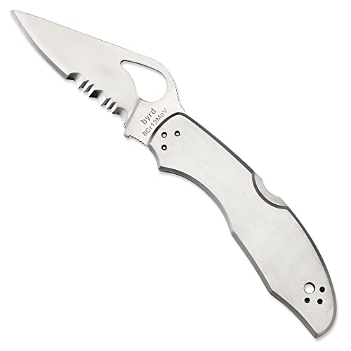 Spyderco Byrd Meadowlark 2 Lockback, schwarz von Spyderco