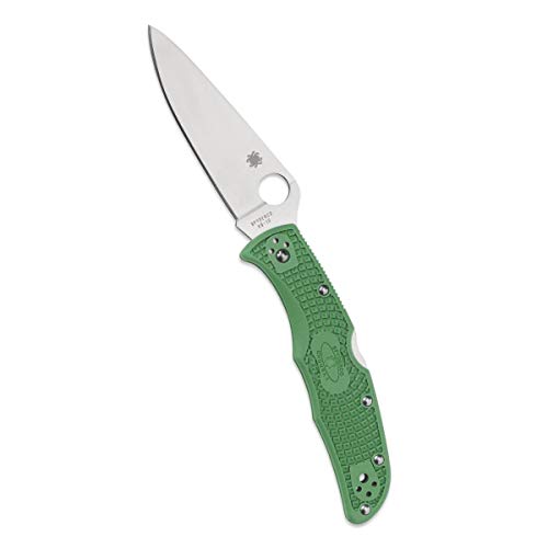 Spyderco Endura 4 Lightweight - Mango: FRN * Verde_Filo: Liso von Spyderco