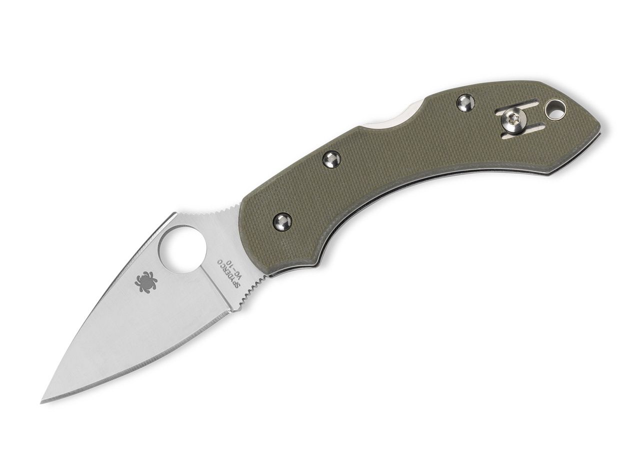 Taschenmesser Dragonfly G10 Foliage Green von Spyderco