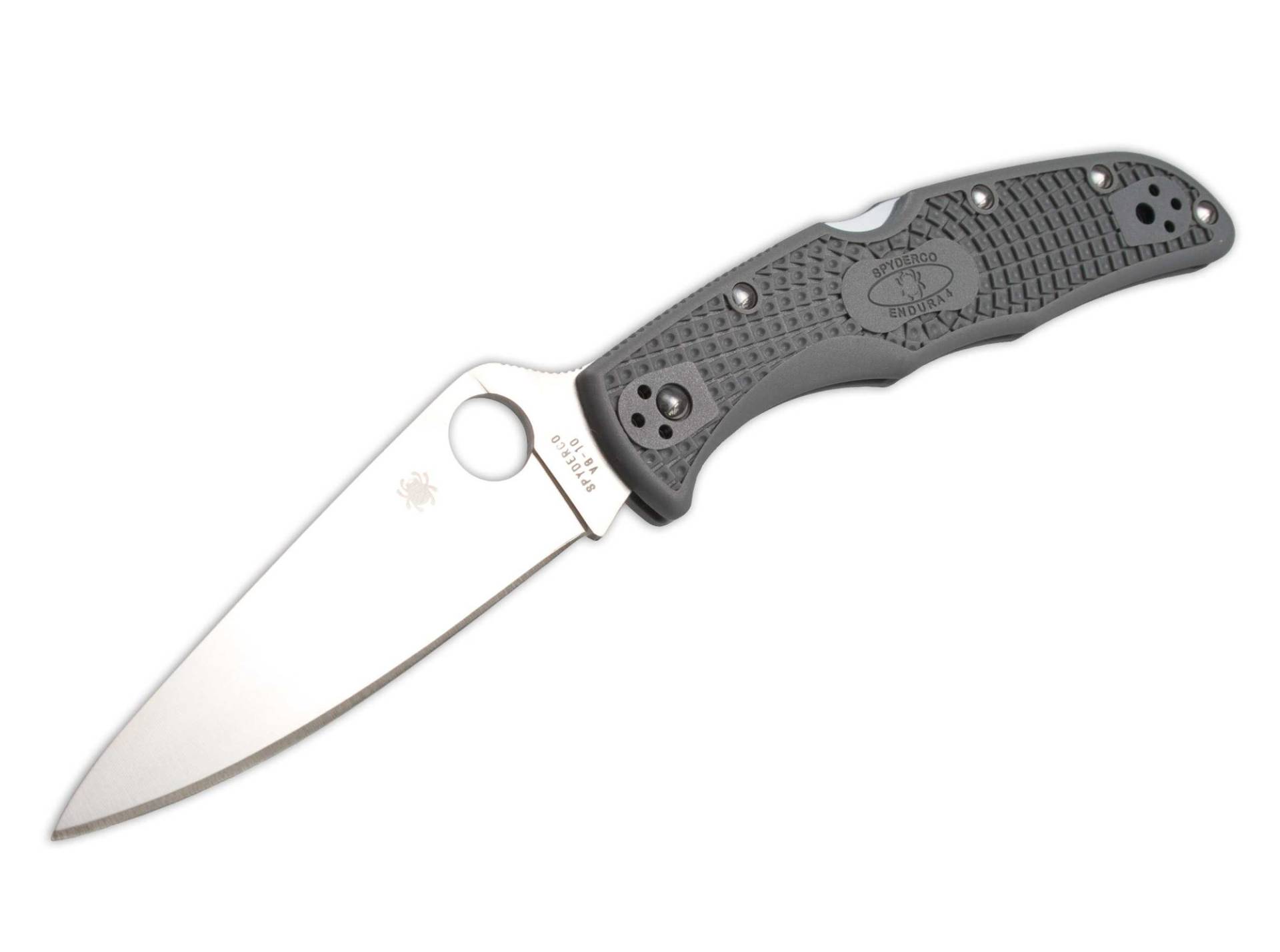 Taschenmesser Endura Flat Ground Grau von Spyderco