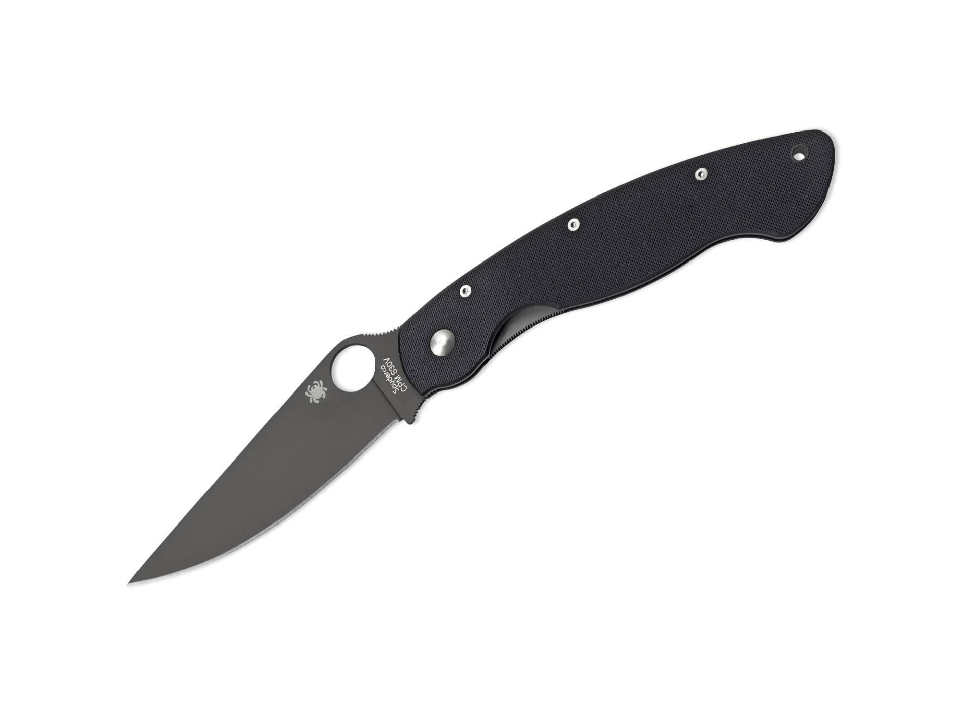 Taschenmesser Military Black von Spyderco