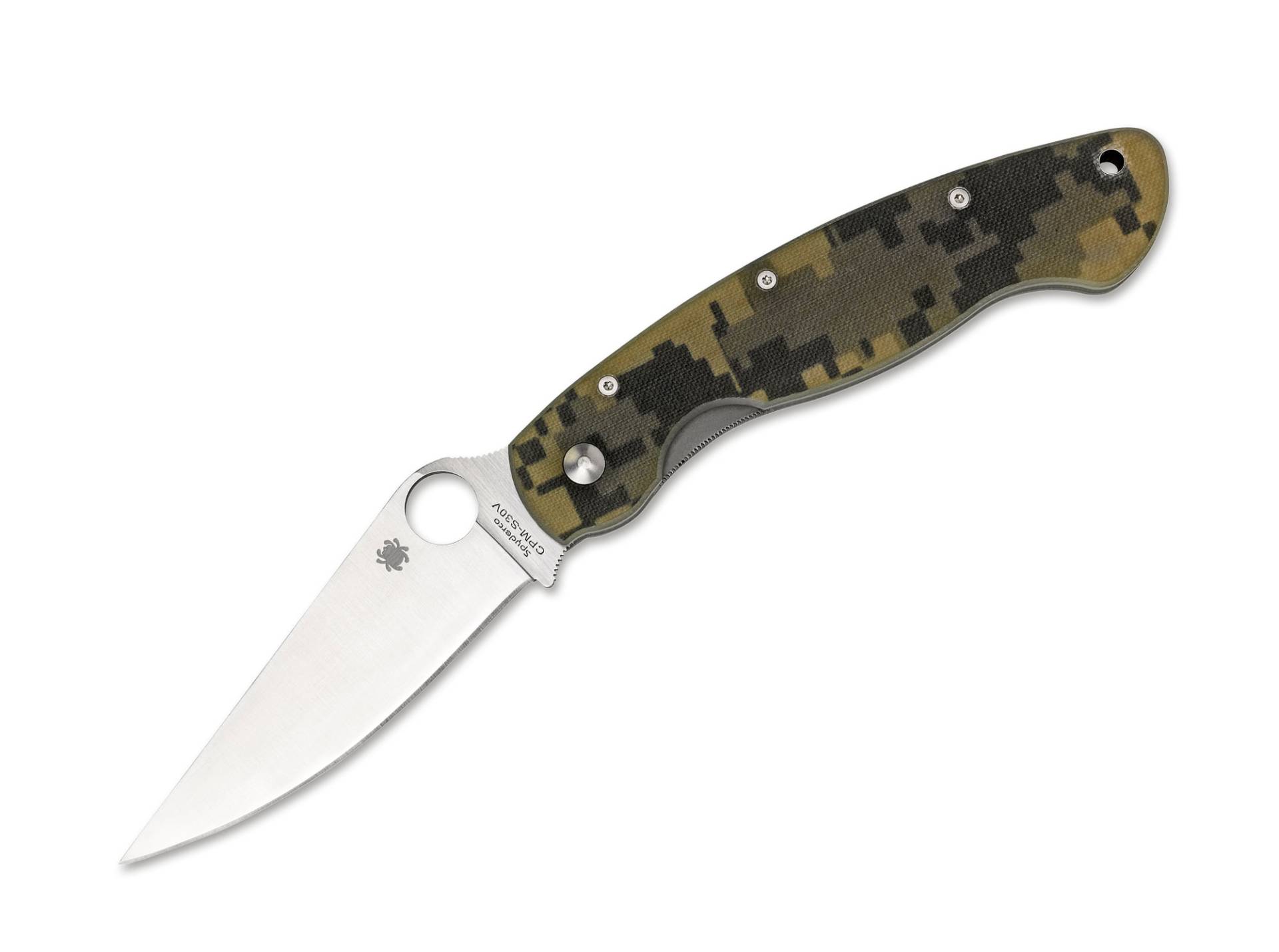 Taschenmesser Military Digital Camo G10 von Spyderco