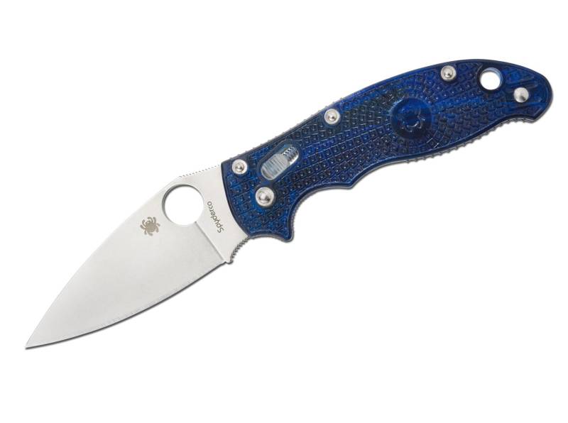 Taschenmesser SPYDERCO MANIX2 TRANSLUCENT BLUE C101PBL2 von Spyderco