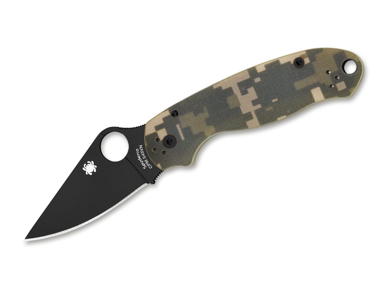 Taschenmesser Spyderco Para 3 Camo Black Blade von Spyderco