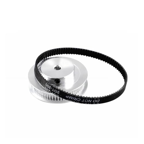 GT2 Zahnriemenscheibe 2GT40 60T 80 Zähne Bohrung 5/8mm Breite 6mm Für 3D Drucker Zubehör Antriebsriemen(20T8-60T5,2GT-200-6) von Sqnbra