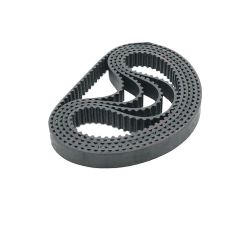 Geschlossene Schleife Gummi Breite 4/6/10/15mm Länge 118 120 126 130 136 142 158mm Antrieb Zahnriemen Antriebsriemen(332mm,1PIECE_4MM) von Sqnbra