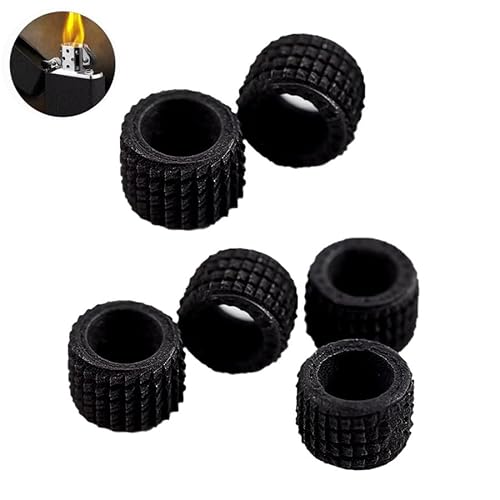 SquEqu 6 Stück Feuerzeug Feuerstein Rad Ersatz Stahl Reibung Barrel Stein Spark Striker Reparaturset Ersatzteile für S T Dupont oder ähnliche Gasfeuerzeuge Clipper Feuersteine Beleuchtungsmechanismus SquEqu 6 Stück Feuerzeug Feuerstein Rad Ersatz Stahl Reibung Barrel Stein Spark Striker Reparaturset Ersatzteile für S T Dupont oder ähnliche Gasfeuerzeuge Clipper Feuersteine Beleuchtungsmechanismus von SquEqu