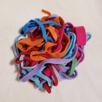 Einfarbiges Nistmaterial - Fleece-streifen Für Bettwäsche Ratten Hamster Mäuse Igel Meerschweinchen Sugarglider Einfarbiges Nistmaterial - Fleece-streifen Für Bettwäsche Ratten Hamster Mäuse Igel Meerschweinchen Sugarglider von SqueakinPups