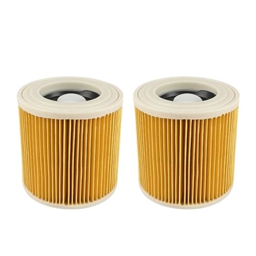 Hepa-Filter Staubbeutel Kompatibel For Karcher WD3 WD3200 WD3300 MV3 SE4001 A2200 A2500 Staubsauger Zubehör Ersatz Ersatzteile(Filter-2pcs) von Squigktva