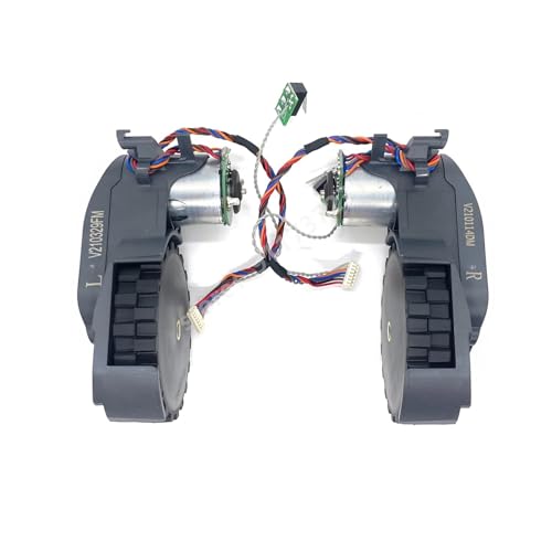 Kompatibel For Roborock Q7 MAX Linkes Rad Rechtes Paar Räder Roboter-Staubsauger Ersatzteile(Right and Left wheel) von Squigktva