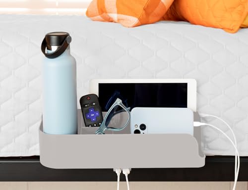 Squirrel - Die Nachttischstange | USB-C & USB-A Lade-Nachttisch-Caddy und Betttisch-Tablett-Organizer | Platzsparende Schlafsaal-Essentials & kleine Aufbewahrung | Hergestellt aus 100% recyceltem von Squirrel