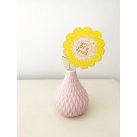Handbemalte Holzblume. Sie Sind Geliebtes Andenken von SquirrelbanditShop