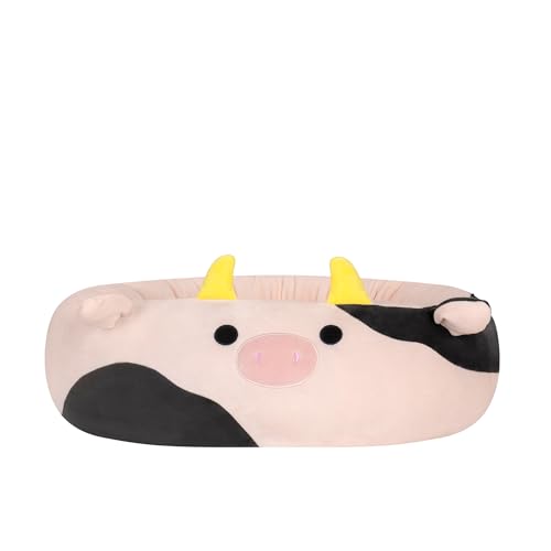 Squishmallows Original Connor The Cow Haustierbett, 61 cm, mittelgroß, ultraweich, offizielles Jazwares-Plüsch-Haustierbett Squishmallows Original Connor The Cow Haustierbett, 61 cm, mittelgroß, ultraweich, offizielles Jazwares-Plüsch-Haustierbett von Squishmallows