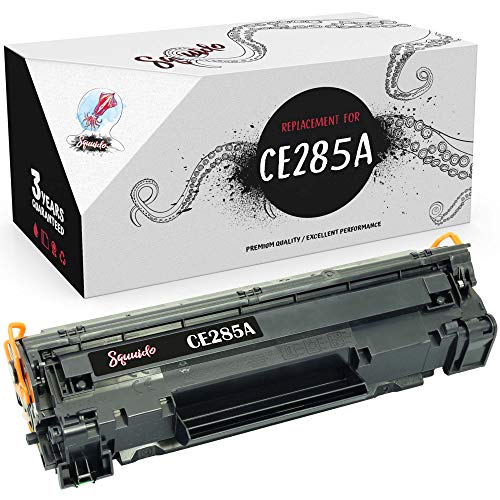 Squuido Tonerkartusche CE285A kompatibel mit HP Laserjet Pro P1102 P1102w P1100 M1130 M1210 MFP M1212nf M1213nf M1217nfw M1132 M1134 M1136 P1103 P1104 P1104w P1106 | Hohe Reichweite 1600 Seiten von Squuido