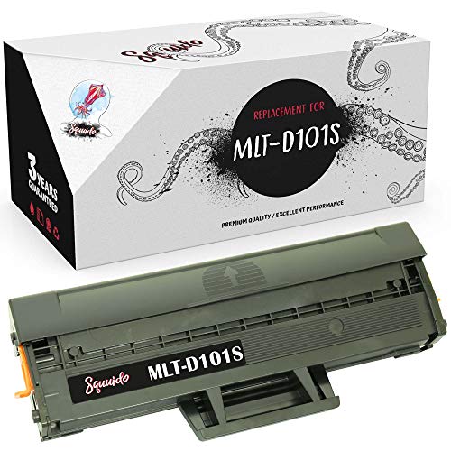 Squuido Tonerkartusche MLT-D101S kompatibel mit Samsung ML-2160 ML-2165 ML-2168 SCX-3400 SCX-3405 SCX-3405FW SCX-3405F SCX-3405W ML-2161 ML-2162 ML-2164W ML-2165W 2168W | Hohe Reichweite 1500 Seiten von Squuido