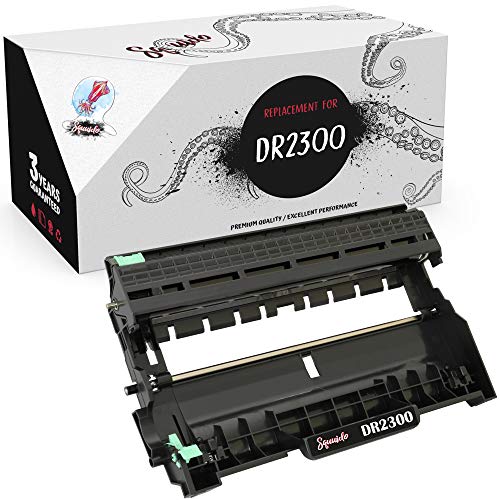 Squuido Trommel DR-2300 kompatibel mit Brother HL-L2300D HL-L2340DW HL-L2360DN HL-L2365DW DCP-L2500D DCP-L2520DW DCP-L2540DN MFC-L2700DW L2720DW MFC-L2740DW | Hohe Reichweite 12000 Seiten von Squuido