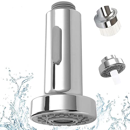 Spültischarmatur, Multifunktionale Wasserhahn Küche, Wasserhahn Düse Strahlregler, Spülbecken Küchenarmatur Sprühen mit Control Taste, Für Küchenarmatur Küche Geschirrbrause Ersatzkopf von Srcasy