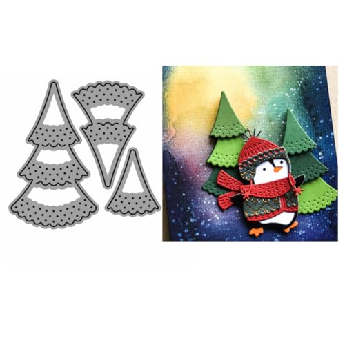 Sredwtk Baum Stanzschablonen Weihnachten Metall Prägeschablonen Stanzformen Schneiden für DIY Karte Sammelalbum Scrapbooking Fotoalbum Deko Cutting Dies Sredwtk Baum Stanzschablonen Weihnachten Metall Prägeschablonen Stanzformen Schneiden für DIY Karte Sammelalbum Scrapbooking Fotoalbum Deko Cutting Dies von Sredwtk