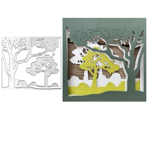 Sredwtk Baum Wald Stanzschablonen Geburtstag Weihnachten Metall Prägeschablonen Stanzformen Schneiden für DIY Karte Sammelalbum Scrapbooking Fotoalbum Deko Sredwtk Baum Wald Stanzschablonen Geburtstag Weihnachten Metall Prägeschablonen Stanzformen Schneiden für DIY Karte Sammelalbum Scrapbooking Fotoalbum Deko von Sredwtk