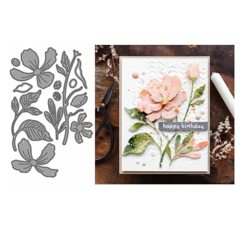 Sredwtk Blumen Knospe Stanzschablonen Metall Prägeschablonen Stanzformen Schneiden für DIY Karte Sammelalbum Scrapbooking Fotoalbum Deko Cutting Dies Sredwtk Blumen Knospe Stanzschablonen Metall Prägeschablonen Stanzformen Schneiden für DIY Karte Sammelalbum Scrapbooking Fotoalbum Deko Cutting Dies von Sredwtk