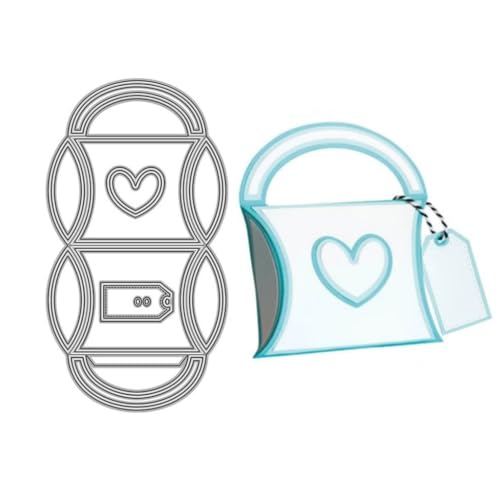 Sredwtk Handtasche Kissen Stanzschablonen Box Stanzschablonen Schachteln Metall Prägeschablonen Stanzmaschine Stanzformen Embossing Schneiden Schablonen für Geschenkbox Hochzeit Süßigkeitentüte Sredwtk Handtasche Kissen Stanzschablonen Box Stanzschablonen Schachteln Metall Prägeschablonen Stanzmaschine Stanzformen Embossing Schneiden Schablonen für Geschenkbox Hochzeit Süßigkeitentüte von Sredwtk