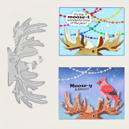 Sredwtk Hirschhorn Stanzschablonen Weihnachten Hirsch Metall Prägeschablonen Stanzformen Schneiden für DIY Karte Sammelalbum Scrapbooking Fotoalbum Deko Sredwtk Hirschhorn Stanzschablonen Weihnachten Hirsch Metall Prägeschablonen Stanzformen Schneiden für DIY Karte Sammelalbum Scrapbooking Fotoalbum Deko von Sredwtk