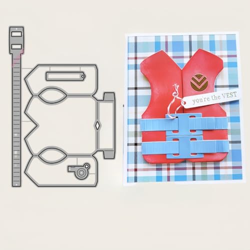 Sredwtk Weste Stanzschablonen Geburtstag Weihnachten Metall Prägeschablonen Stanzformen Schneiden für DIY Karte Sammelalbum Scrapbooking Fotoalbum Deko Sredwtk Weste Stanzschablonen Geburtstag Weihnachten Metall Prägeschablonen Stanzformen Schneiden für DIY Karte Sammelalbum Scrapbooking Fotoalbum Deko von Sredwtk