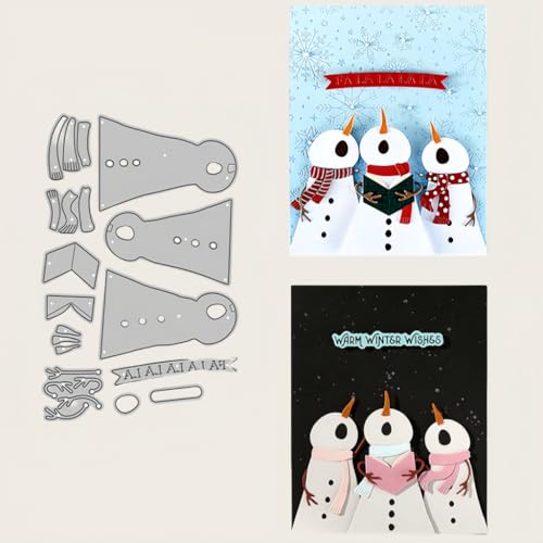 Sredwtk Winter Schneemann Stanzschablonen Weihnachten Metall Prägeschablonen Stanzformen Schneiden für DIY Karte Sammelalbum Scrapbooking Fotoalbum Deko Sredwtk Winter Schneemann Stanzschablonen Weihnachten Metall Prägeschablonen Stanzformen Schneiden für DIY Karte Sammelalbum Scrapbooking Fotoalbum Deko von Sredwtk