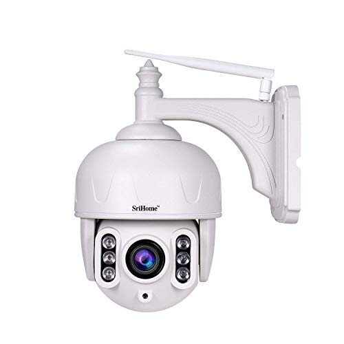 Sricam Italia OBA SH028 PTZ Zoom Optische Kamera 5X WiFi AP Hotspot Wireless Infrar 3.0 Megapixel HD IR Cut NVR P2P Micro SD Slot von Sricam Italia