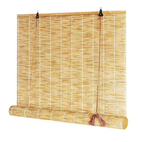 Bambus Rollo Jalousine Natür Bambusrollo 90 100 120 140 160 cm Breit Anti-UV Balkon Rollo Schilf Vorhang Wetterfest Aussen Bambus Rollo Sonnenschutz Sichtschutz Bambus Raffrollo Für Fenster Tür Bambus Rollo Jalousine Natür Bambusrollo 90 100 120 140 160 cm Breit Anti-UV Balkon Rollo Schilf Vorhang Wetterfest Aussen Bambus Rollo Sonnenschutz Sichtschutz Bambus Raffrollo Für Fenster Tür von Srklnvcxel