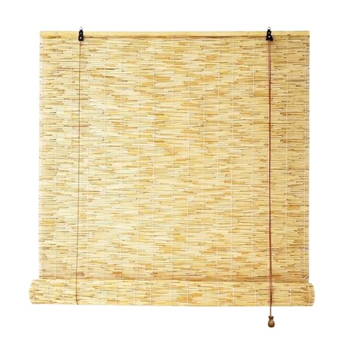 Bambus Rollos Für Fenster 90 100 120 140 160 180cm Breit Bambusrollo Wetterfest Aussen Natür Schilf Vorhang Mit Heber Sonnenschutz Rollo Bambus Sichtschutz Für Garten Bambus Raffrollo Für Balkon(W120c Bambus Rollos Für Fenster 90 100 120 140 160 180cm Breit Bambusrollo Wetterfest Aussen Natür Schilf Vorhang Mit Heber Sonnenschutz Rollo Bambus Sichtschutz Für Garten Bambus Raffrollo Für Balkon(W120c von Srklnvcxel