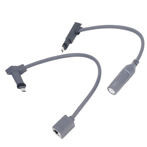 24AWG Single SPX auf RJ45-Adapter, Gummi- und Kupfermaterial, Verlängerungsstecker für Ethernet-Netzwerke, Kompatibel mit Starlink Gen 2 von Srliya