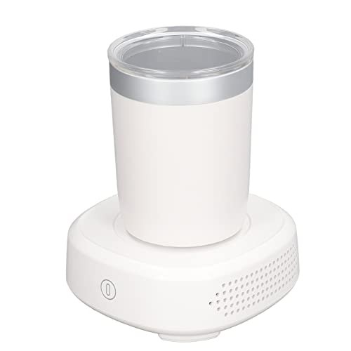 36W Home Fast Mug Cup Cooler Desktop Kaffeegetränk Milch Bierwärmer Kühler Weiß 100-240V (EU-Stecker) von Srliya