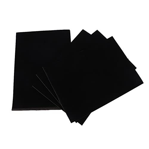 JAOCDOEN 2 Mm Selbstklebende Filzrückseite Schmuck, 32 X 30 X 1, 10 Stück, Selbstklebende Schmuckschatulle, Flusenfutter, Stoffzubehör, Velourspapier, 2 Mm Selbstklebende von Srliya