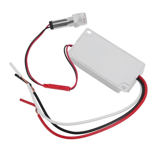 Photoelektrische Lichtsteuerung 2 PCs Photozell Lichtempfindlichkeitsschalter Sensor Automatisch auf Off Dusk to Dawn Sensor Street Light Control Schalter (DC 12-24V) von Srliya
