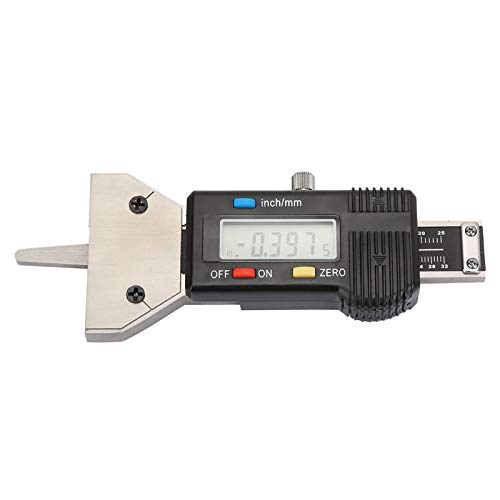Reifenprofiltiefenmesser Reifentiefenmesser Digital 16×7×3 Reifenerkennung 0–25 Mm LCD Digitaler Reifentiefenmesser 0,01 Mm Werkzeug Zur Profilprüfung Reifenprofiltiefenmesser Reifentiefenmesser Digital 16×7×3 Reifenerkennung 0–25 Mm LCD Digitaler Reifentiefenmesser 0,01 Mm Werkzeug Zur Profilprüfung von Srliya