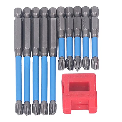 Srliya 10 -pcs -Schraubendreher -Bit -Legierungs -Stahlstahl Hoher Magnetpreis -Schaftschraubendreher -Einsatz -Bohrwerkzeug -Werkzeug -Set von Srliya