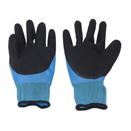 Srliya 2 Stück Elektrisch Isolierte Handschuhe, 1000 V Spannung, Doppelseitig Isolierend, Rutschfest, Nylon-Gummi, Elektriker-Handschuhe von Srliya