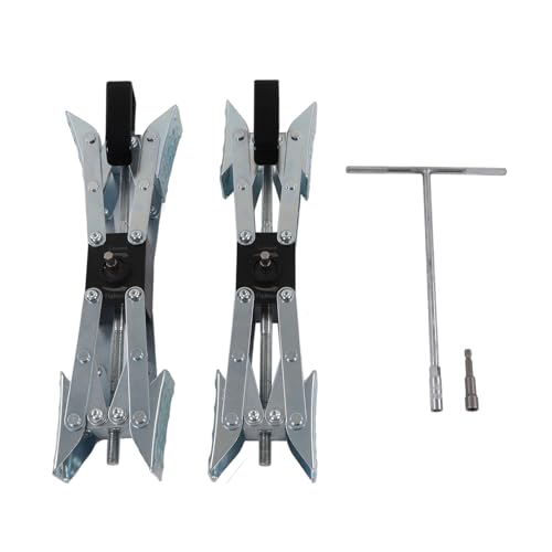 Srliya 2-teiliger Radstabilisator aus Stahlguss, Starke Reibung, Radkeil in X-Form, RV-Reifenkeil für Wohnmobile Srliya 2-teiliger Radstabilisator aus Stahlguss, Starke Reibung, Radkeil in X-Form, RV-Reifenkeil für Wohnmobile von Srliya