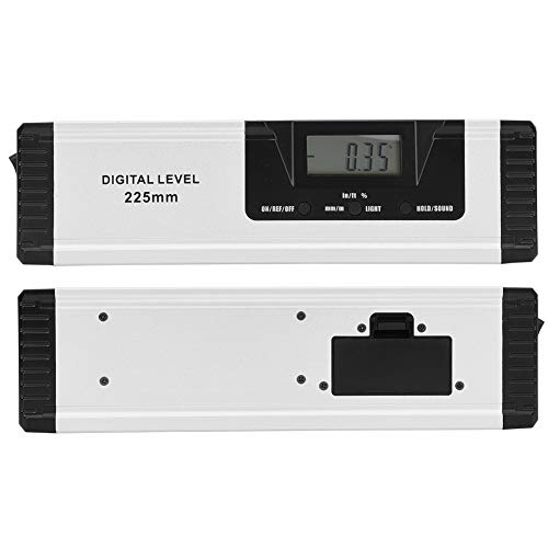 Srliya 225 Mm Digitaler Level Hohe Genauigkeit Aluminiumlegierung Horizontale Herrscher mit Magnetismus ohne von Srliya