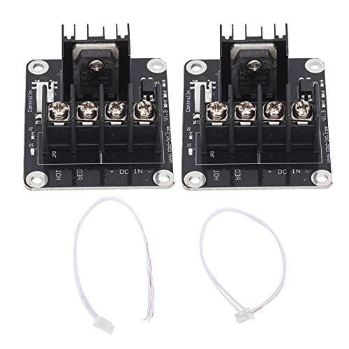 Srliya 2Pcs Wärme Bett Power Modul High Power Heißer Heizung Zubehör Ersatz für 3D Drucker Srliya 2Pcs Wärme Bett Power Modul High Power Heißer Heizung Zubehör Ersatz für 3D Drucker von Srliya