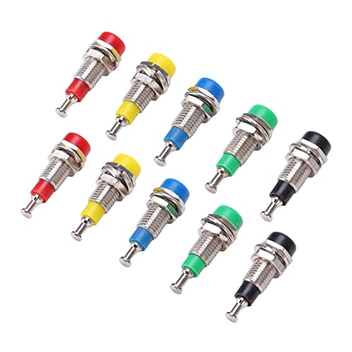 Srliya 2Set J.40006 2 Mm Goldplattierte Banane Female Jack Socket Panel Mount Bindungsposten für Elektronisches Instrument von Srliya
