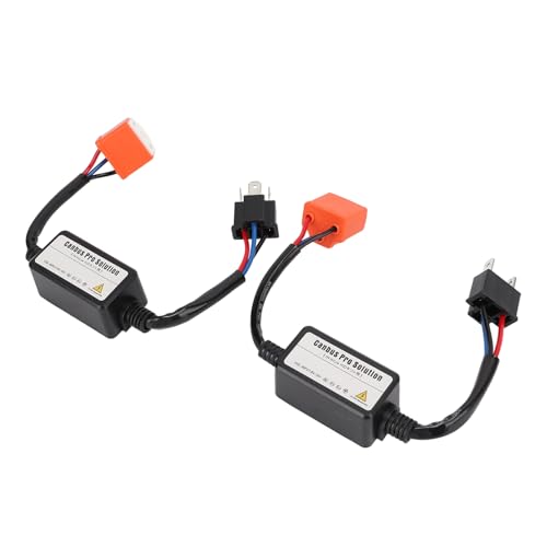 Srliya 2pcs LED -Widerstand Keramikkopf 35W 12V Genauige Dekodierung Easy Installieren Sie den H4 -Negativkonverter von Srliya